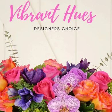 Designer's Choice - Vibrant Hues -Starting at $75 in Madison WI, Naly's Floral Shop, LLC